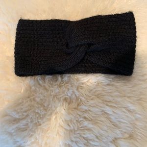 LAMINI - Black Headband - Baby Alpaca